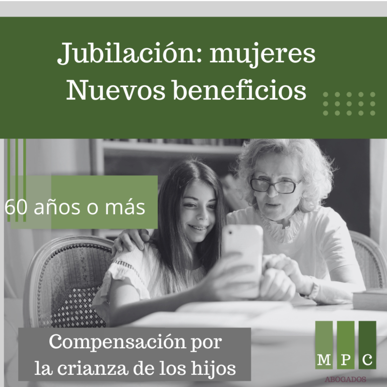 Jubilaciones: Nuevos beneficios para mujeres